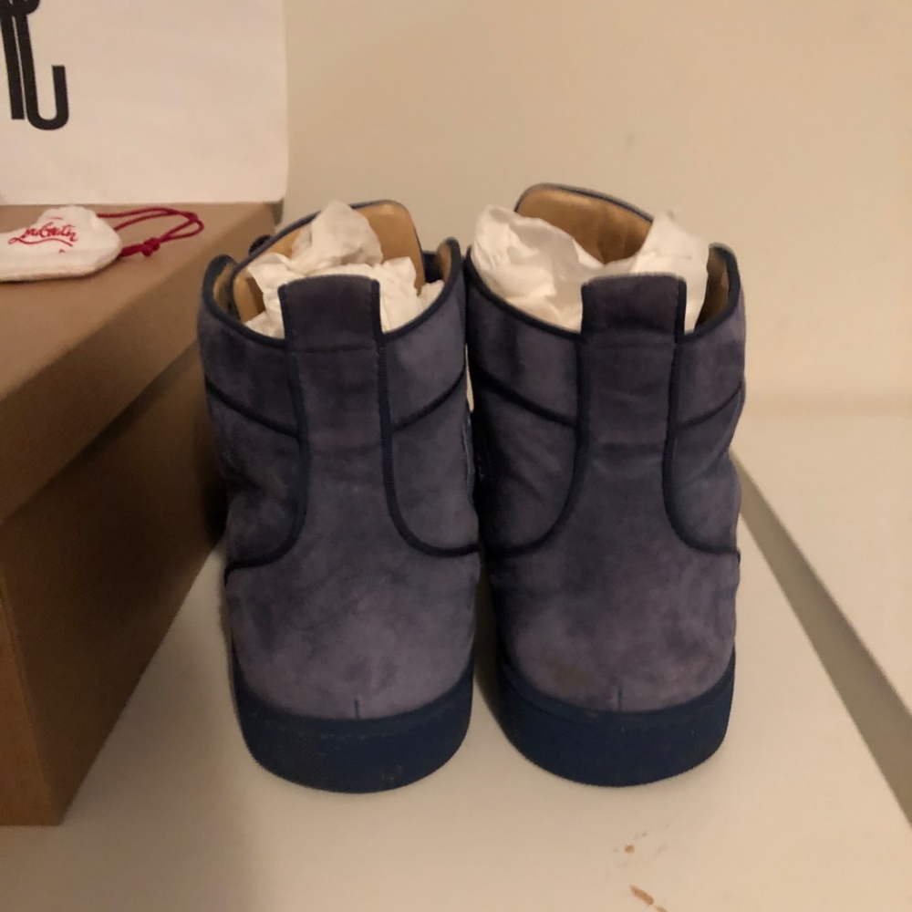 Christian Louboutin Lou Spikes Orlato Flat Sneakers - Picture 5 of 13